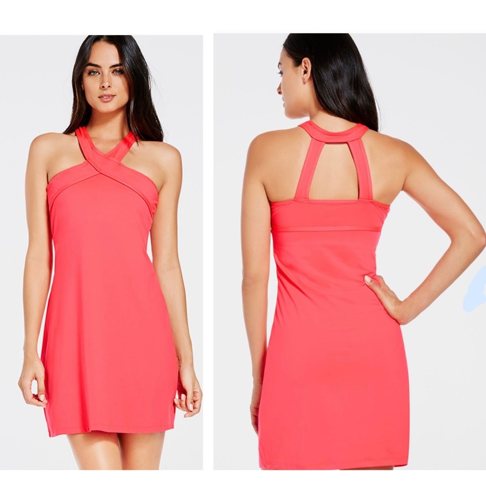Fabletics Coral Chicago Dress Size Medium